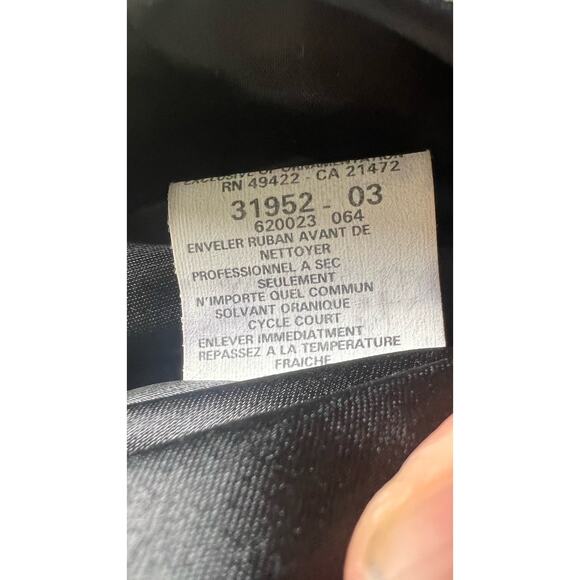 VTG 90s JESSICA MCCLINTOCK GUNNE SAX Dress Strapless Black Lace Overlay Mini Sm - Picture 9 of 12